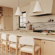 Calla - Performance Velvet Counter Stool - R&R Furniture Gallery (Fountain Valley, CA)