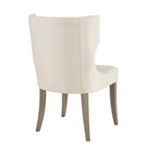 Elegant Design Dining Chair Polyester - Cream - R&R Furniture Gallery (Fountain Valley, CA)