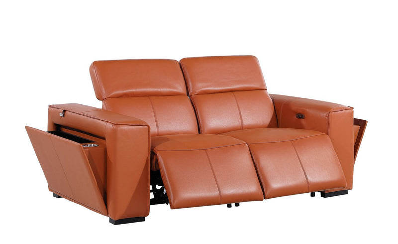 1224 - 6-Piece Modular Power Reclining Sofa, Loveseat & Chair Set In With 5 Power Recliners & Power Headrests