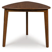 Tameride - Triangle Dining Room Table - Brown - R&R Furniture Gallery (Fountain Valley, CA)