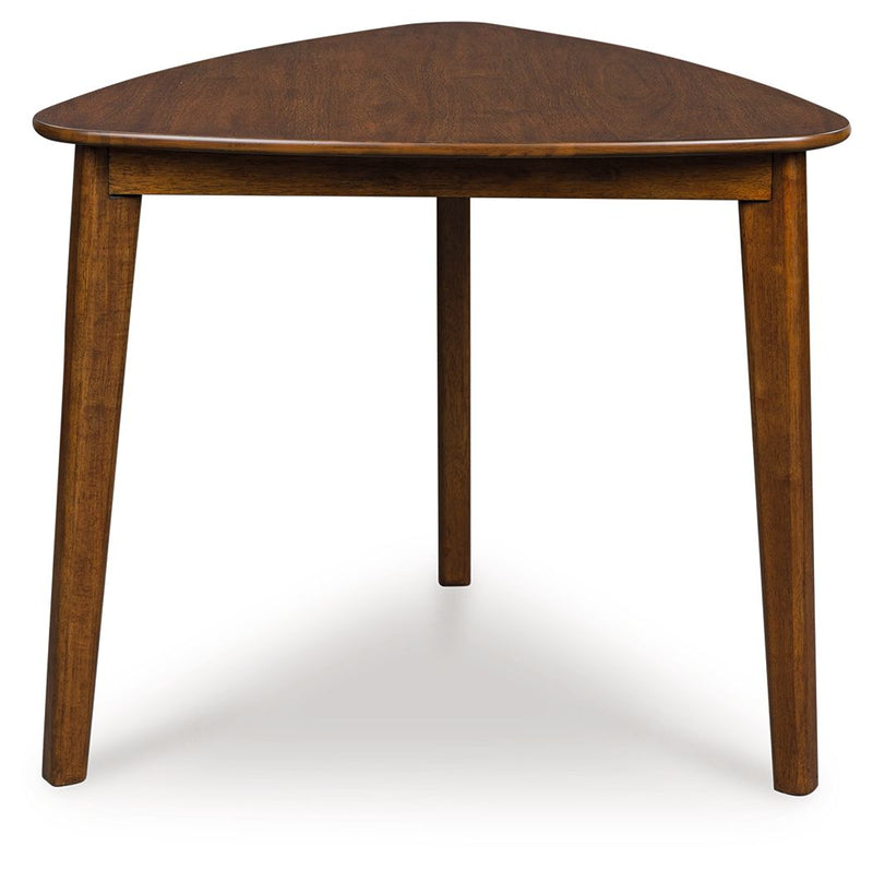 Tameride - Triangle Dining Room Table - Brown - R&R Furniture Gallery (Fountain Valley, CA)