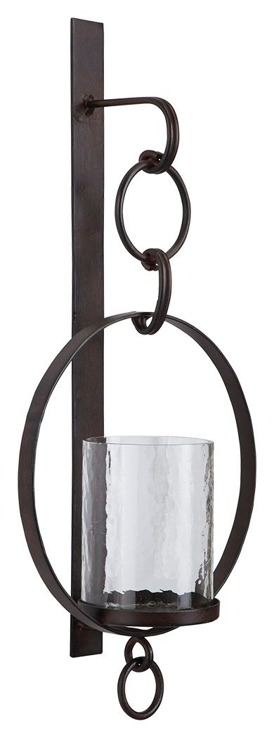 Ogaleesha - Wall Sconce - Brown - R&R Furniture Gallery (Fountain Valley, CA)
