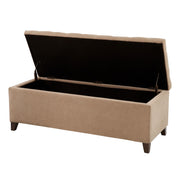 Elegant Design Tufted Top, Soft Close Storage Bench - R&R Furniture Gallery (Fountain Valley, CA)