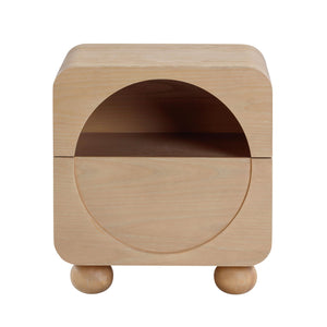 Moonrise - Ash Nightstand - Natural - R&R Furniture Gallery (Fountain Valley, CA)