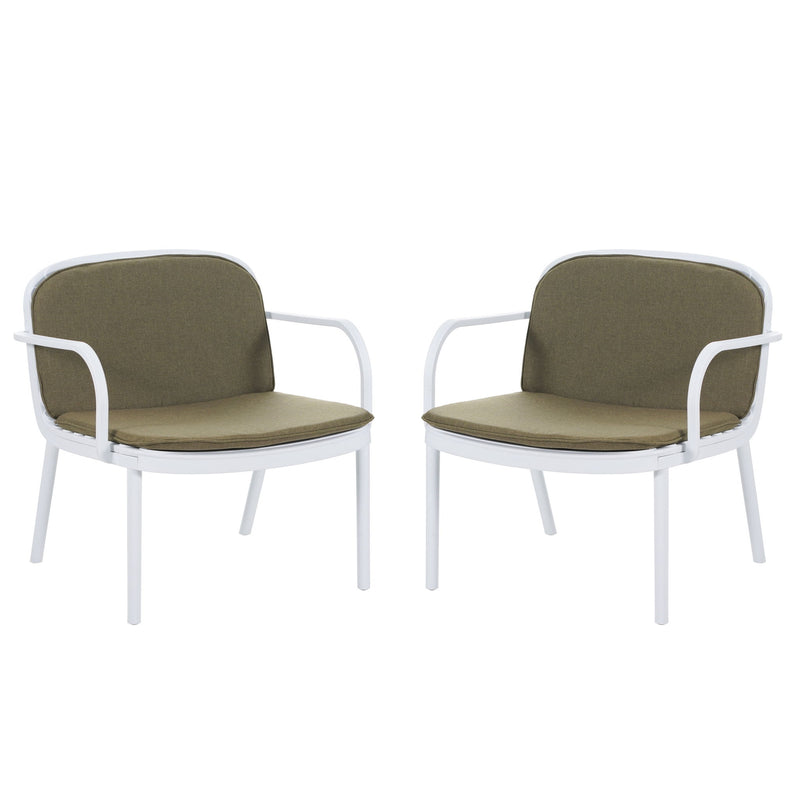 Luna - Outdoor Club Chair (Set of 2) - R&R Furniture Gallery (Fountain Valley, CA)
