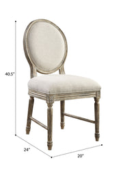 Upholstered Dining Chairs (Set of 2) - Brown - R&R Furniture Gallery (Fountain Valley, CA)