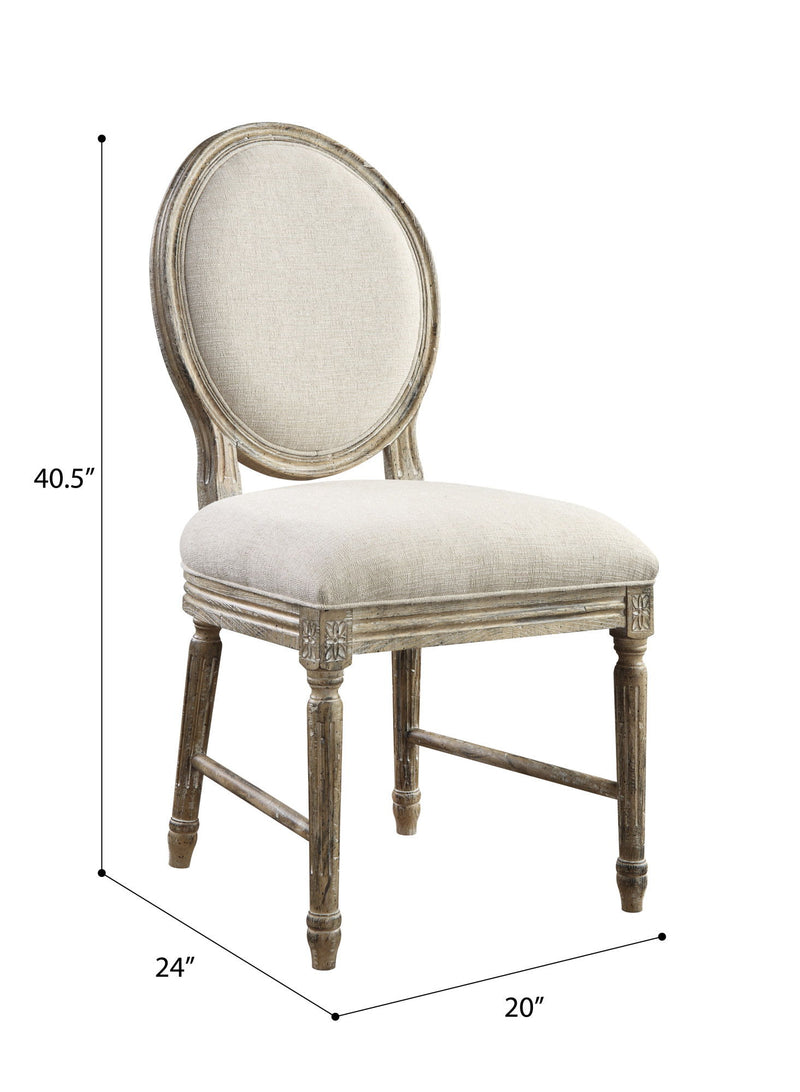 Upholstered Dining Chairs (Set of 2) - Brown - R&R Furniture Gallery (Fountain Valley, CA)