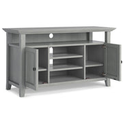 Amherst - TV Media Stand, Handcrafted - R&R Furniture Gallery (Fountain Valley, CA)