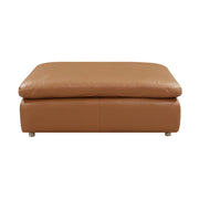 Brighton - Ottoman - Brown Top Grain Leather - R&R Furniture Gallery (Fountain Valley, CA)