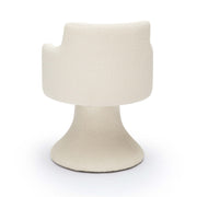 Jeffree - Performance Boucle Swivel Dining Chair - R&R Furniture Gallery (Fountain Valley, CA)