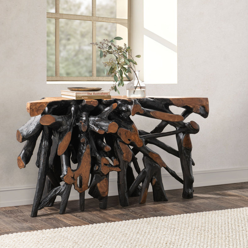Cypress - Root Console Table - R&R Furniture Gallery (Fountain Valley, CA)