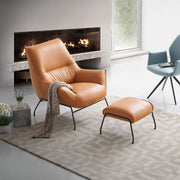 Jabel - Accent Chair & Ottoman - R&R Furniture Gallery (Fountain Valley, CA)