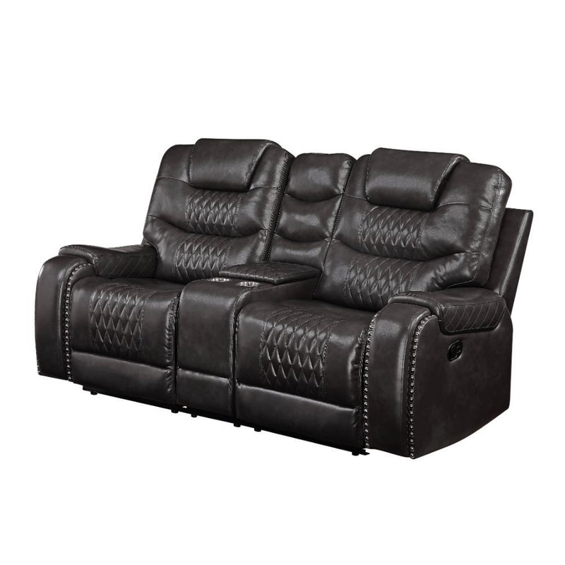 Braylon - Love w/Console (Motion) - R&R Furniture Gallery (Fountain Valley, CA)