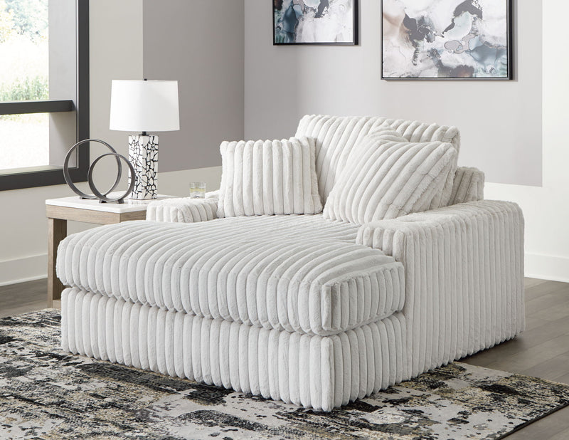 Stupendous - Oversized Chaise - Alloy - R&R Furniture Gallery (Fountain Valley, CA)