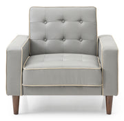 Glory Furniture Andrews chair bed futon chair with wooden frame and fabric upholstery, versatile seating and sleeping option