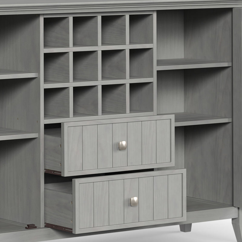 Bedford - Sideboard Buffet And Wine Rack - R&R Furniture Gallery (Fountain Valley, CA)