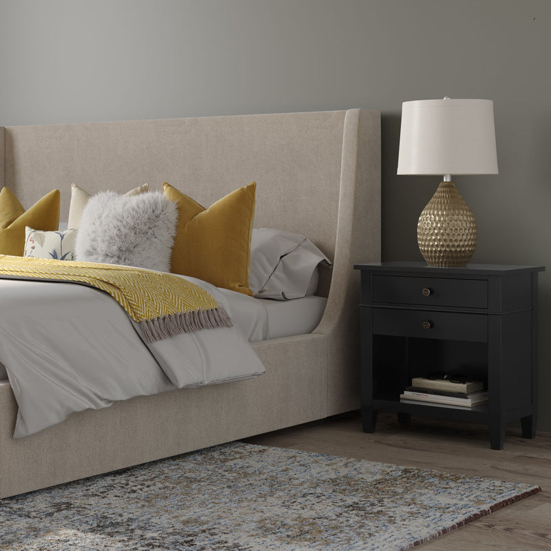 Carlton - Bedside Table, Handcrafted - R&R Furniture Gallery (Fountain Valley, CA)