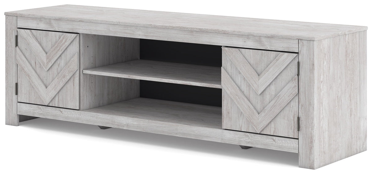 Cayboni - LG TV Stand With Fireplace Option - R&R Furniture Gallery (Fountain Valley, CA)
