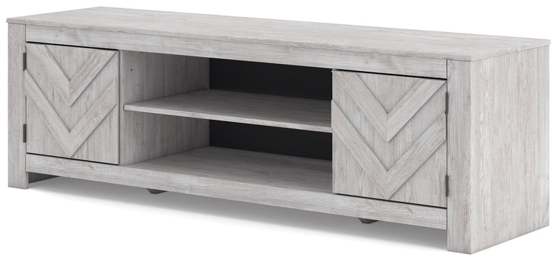 Cayboni - LG TV Stand With Fireplace Option - R&R Furniture Gallery (Fountain Valley, CA)