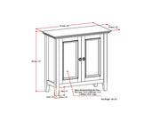 Amherst - Handcrafted Low Storage Cabinet - R&R Furniture Gallery (Fountain Valley, CA)