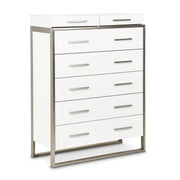 Marquee - 7-Drawer Chest - Cloud White - R&R Furniture Gallery (Fountain Valley, CA)