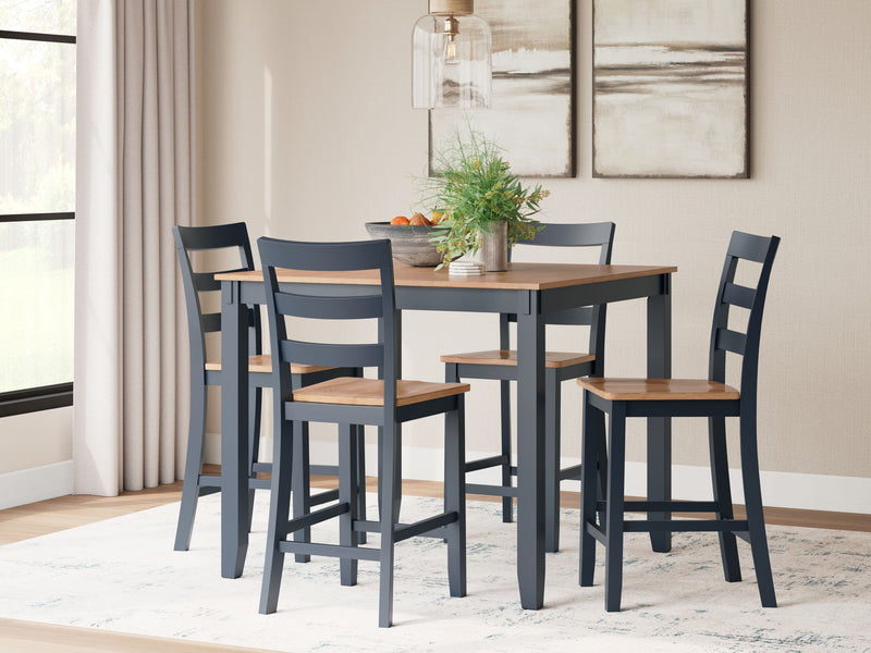Gesthaven - Dining Room Counter Table Set - R&R Furniture Gallery (Fountain Valley, CA)