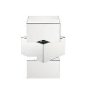 Dominic - 20" End Table - Mirrored - R&R Furniture Gallery (Fountain Valley, CA)