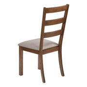Dining Chair, Side, Upholstered For Dining Room, Transitional (Set of 2) - Beige - R&R Furniture Gallery (Fountain Valley, CA)
