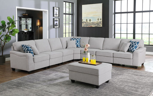Leo - Comfor Modular Sofa And Ottoman - R&R Furniture Gallery (Fountain Valley, CA)