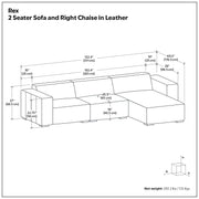 Rex - Handcrafted Sectional Sofa - R&R Furniture Gallery (Fountain Valley, CA)
