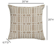Maresh - 20" Square Woven Pillow - R&R Furniture Gallery (Fountain Valley, CA)