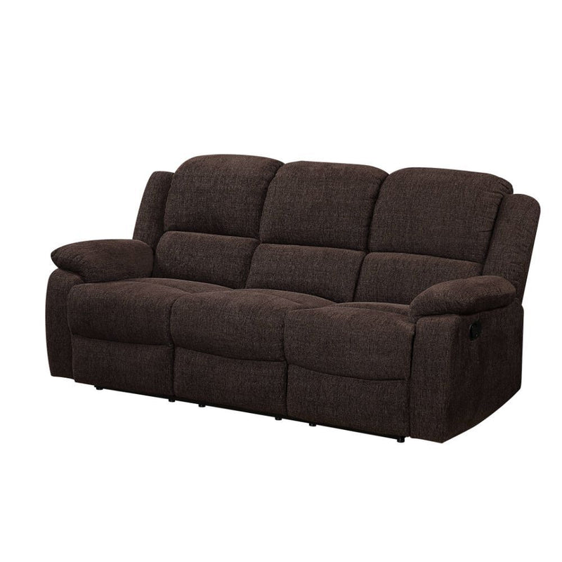 Madden - Motion Sofa - Brown Chenille - R&R Furniture Gallery (Fountain Valley, CA)