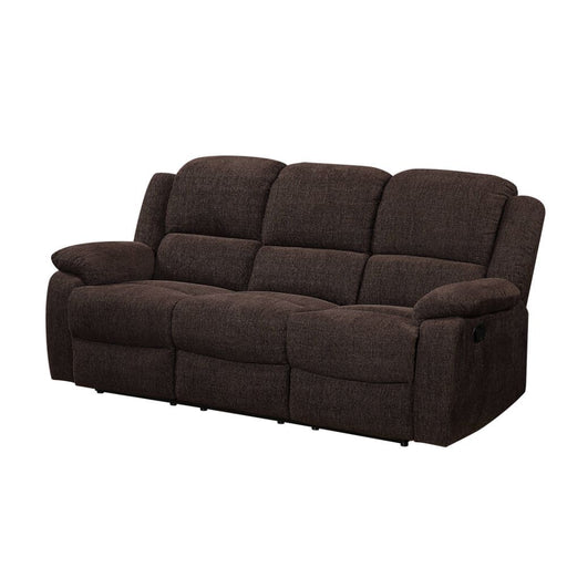 Madden - Motion Sofa - Brown Chenille - R&R Furniture Gallery (Fountain Valley, CA)