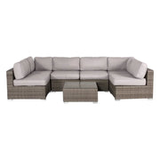 Seating Set With Cushions Handcrafted Wicker Design - R&R Furniture Gallery (Fountain Valley, CA)