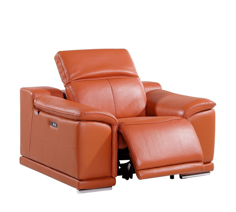 9762 - 7-Piece Modular Power Reclining Sofa, Loveseat And Chair Set With 5 Power Recliners In