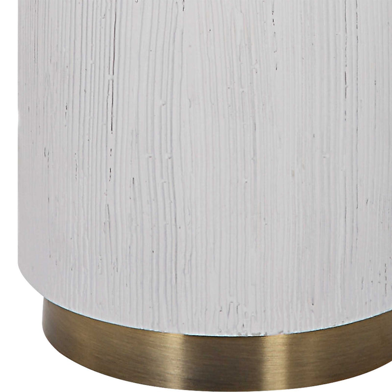 Ruse - Whitewashed Table Lamp