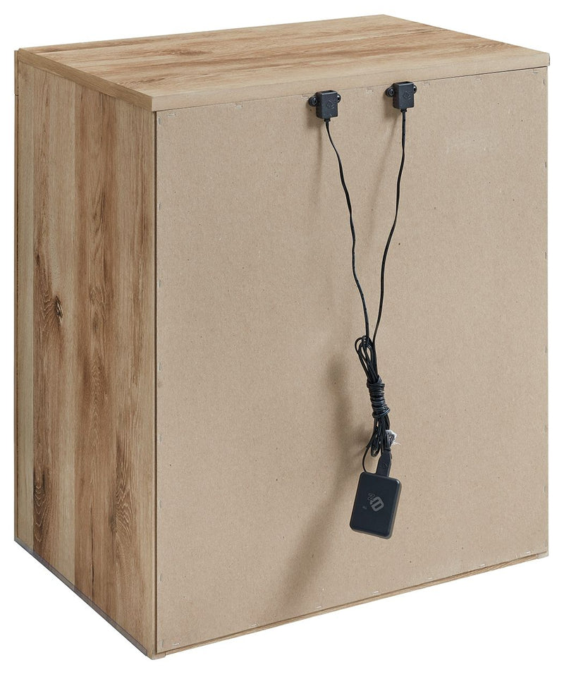 Hyanna - Two Drawer Night Stand - Tan Brown - R&R Furniture Gallery (Fountain Valley, CA)