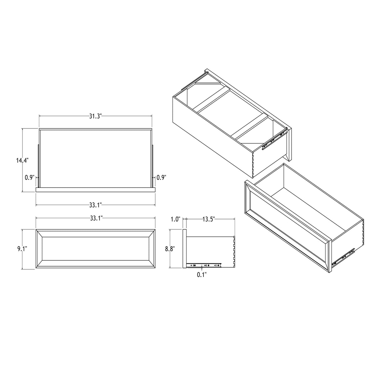 Melissa - Chest With 5 Drawers
