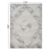Geometrix - Medallion Rug With Geometric 3D Effect - R&R Furniture Gallery (Fountain Valley, CA)