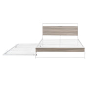 Platform Bed Frame With Trundle, USB Ports And Slat Support, No Box Spring Needed - R&R Furniture Gallery (Fountain Valley, CA)