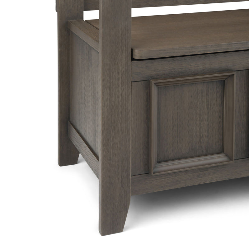 Amherst - Handcrafted Entryway Storage Bench - R&R Furniture Gallery (Fountain Valley, CA)