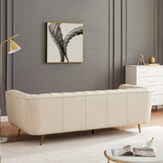 Lamattina - Genuine Italian Channel Tufted Sofa - R&R Furniture Gallery (Fountain Valley, CA)