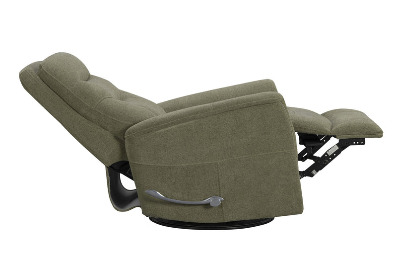 Gemini - Manual Swivel Glider Recliner - R&R Furniture Gallery (Fountain Valley, CA)