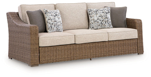 Laguna Heights - Sofa With Cushion - Beige - R&R Furniture Gallery (Fountain Valley, CA)