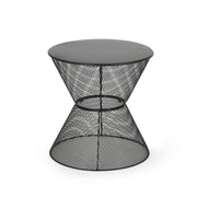 Nevada - Contemporary Side Table With Design - R&R Furniture Gallery (Fountain Valley, CA)