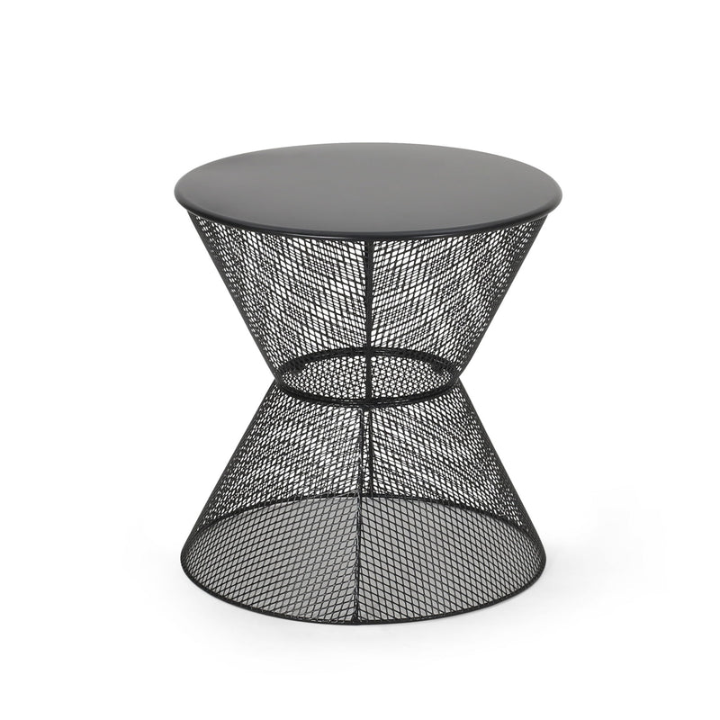 Nevada - Contemporary Side Table With Design - R&R Furniture Gallery (Fountain Valley, CA)