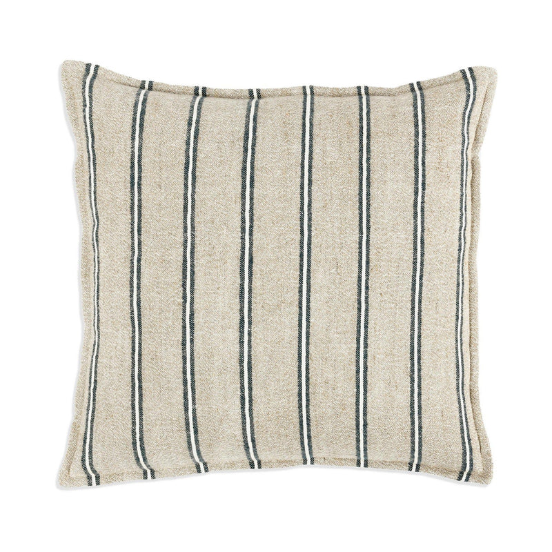 Delgada - 26" x 26" Pillow - Natural / Blue
