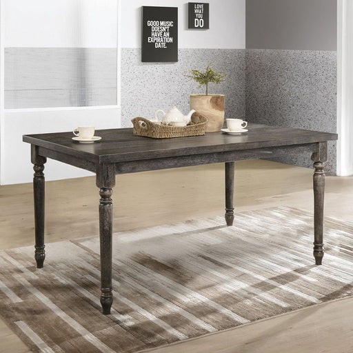 Claudia II - Dining Table - Weathered Gray - R&R Furniture Gallery (Fountain Valley, CA)