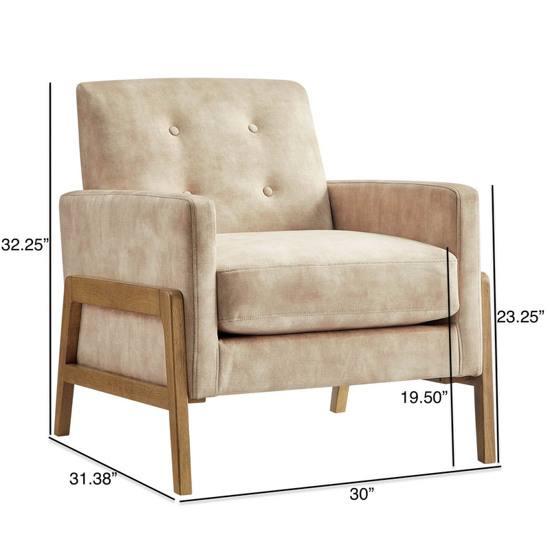 Matson - Tufted Back Accent Chair - R&R Furniture Gallery (Fountain Valley, CA)