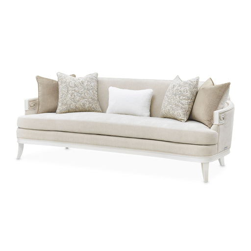 La Marisia - Chenille Sofa - Tranquil / Creamy Pearl - R&R Furniture Gallery (Fountain Valley, CA)